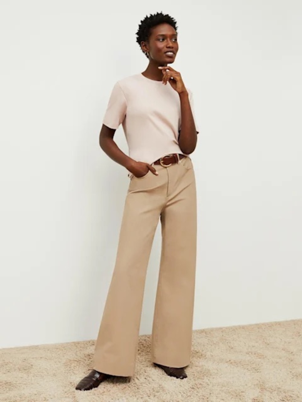MM lafleur The Milo Wide-Leg Jean - Eco Better Than Denim size 4
